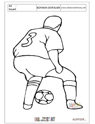 Futbol boyama sayfaları